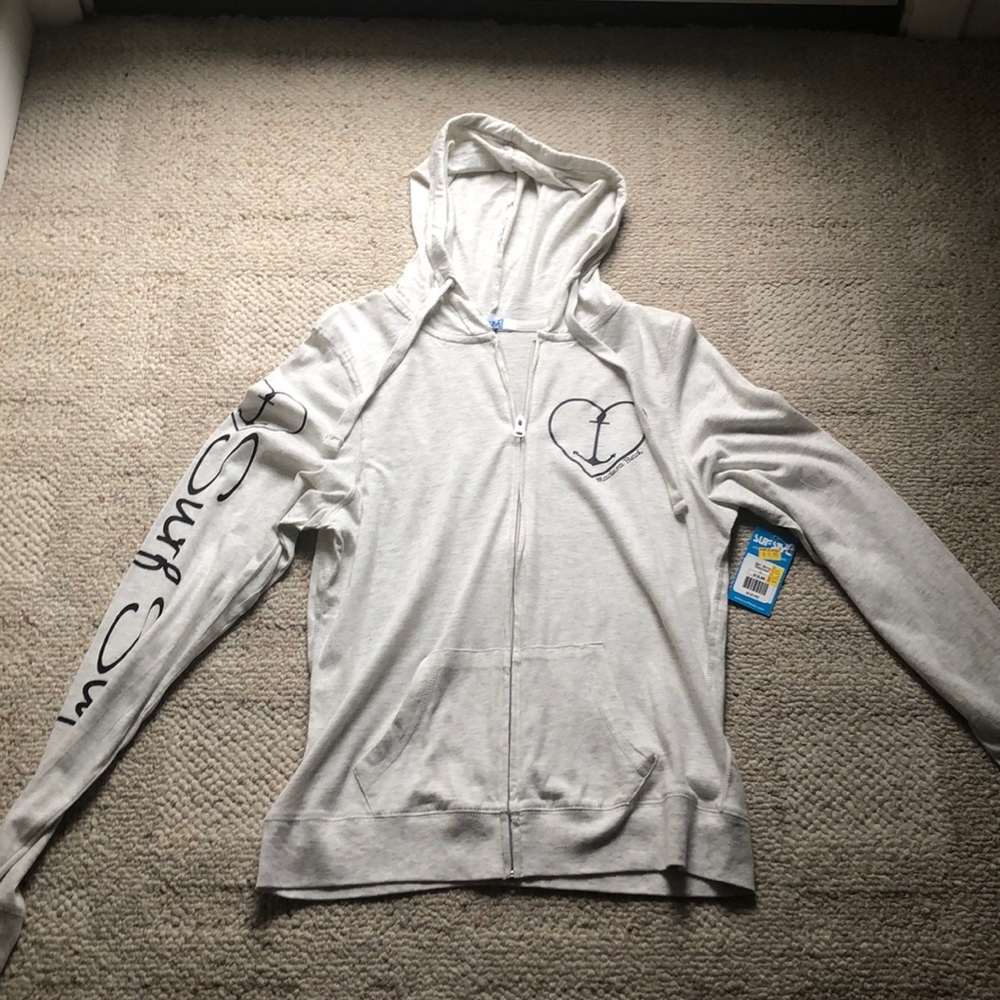 Thin surf style hoodie